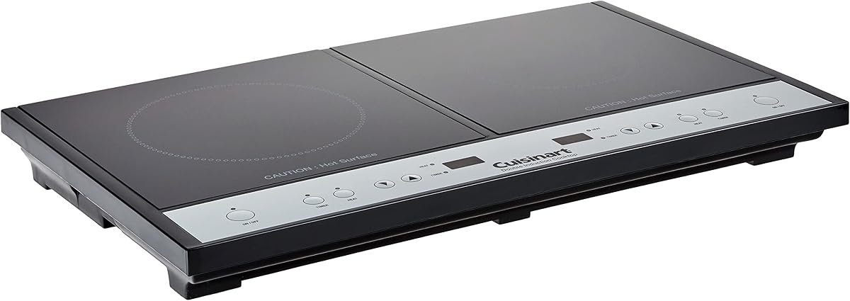 Cuisinart Double Induction Cooktop, Black (ICT-60P1)