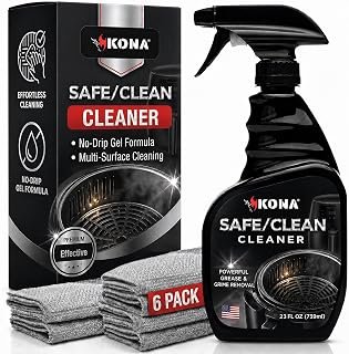 Kona Safe/Clean Air Fryer Cleaner and Degreaser Kit