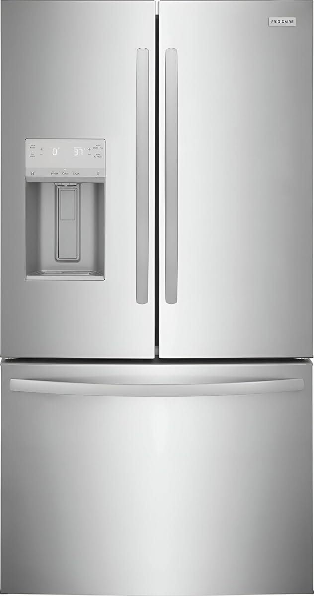 Frigidaire FRFS2823A 36 Inch Wide 27.8 Cu. Ft. French Door Refrigerator with External Ice and Water Dispenser - Stainless