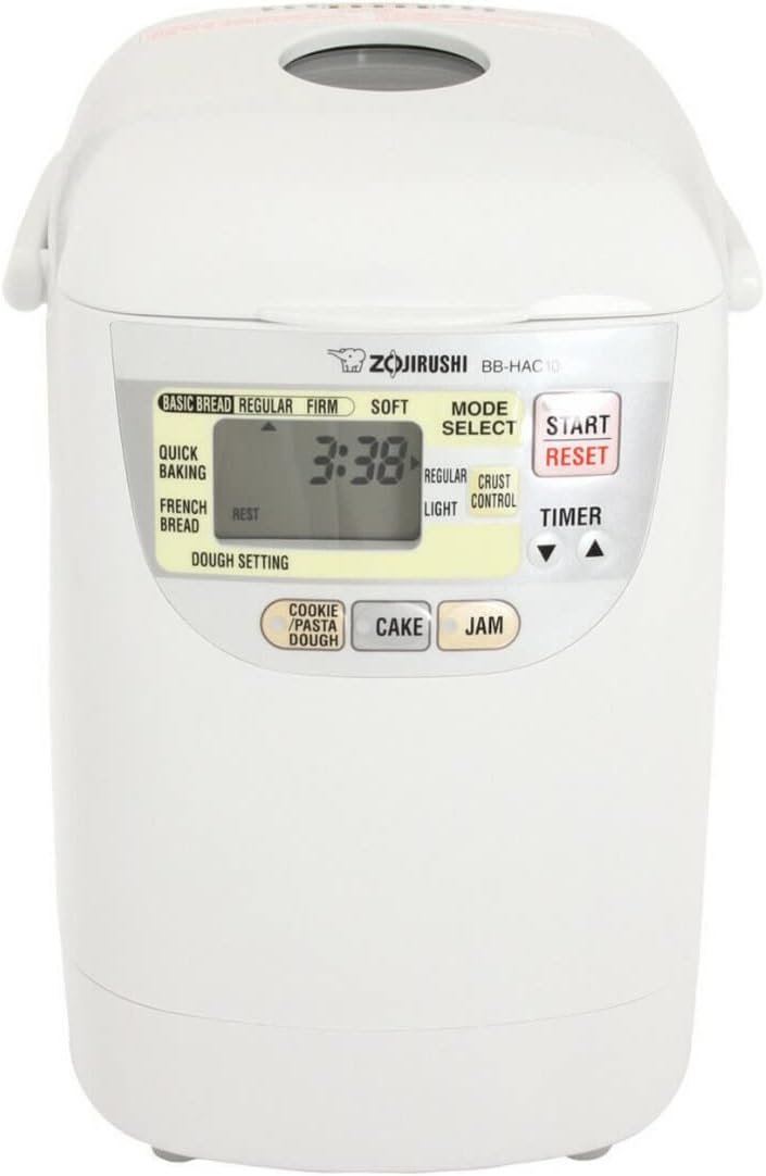 Zojirushi BB-HAC10 Home Bakery Mini Breadmaker (1 Lb, White)